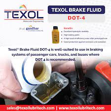 TEXOL BRAKE FLUID DOT-4 250ML-TX0031