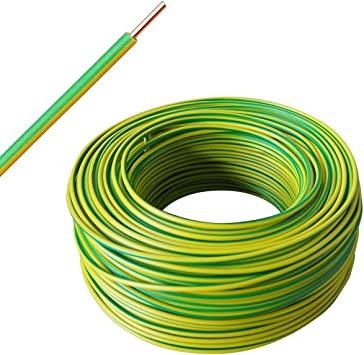 Yellow green cable 16mm