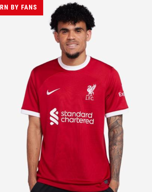 Original Liverpool Home kit 23/24